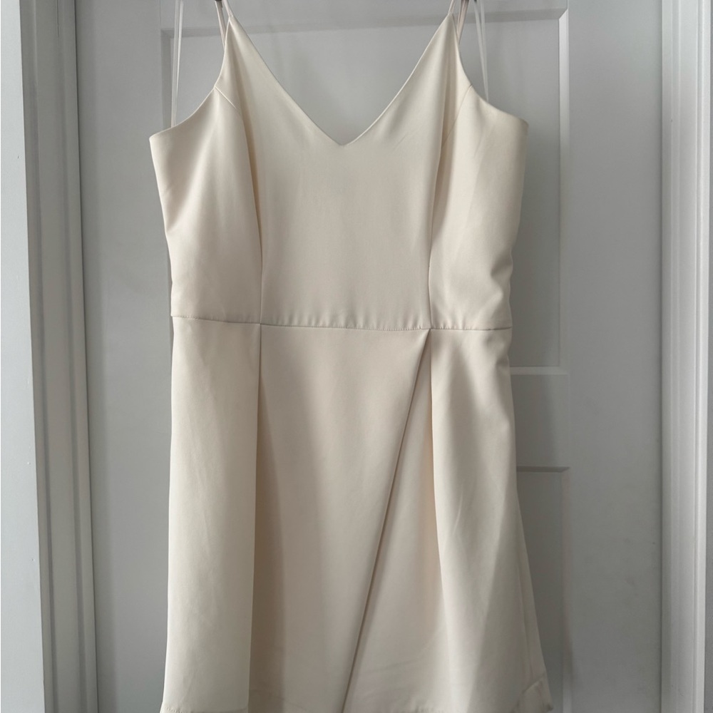 NWT Gianni Bini Cream Mini Dress Size XL